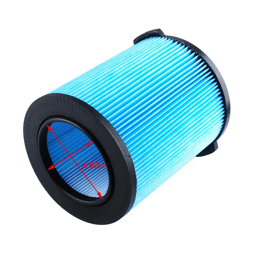 Vacuum Cleaner Filter For Rigid 6-20 Gallon Wet Dry Vacuums 3-Layer Pleated Paper Vacuum Filter Blue+Black VF5000 Replacement - Цвет: Синий
