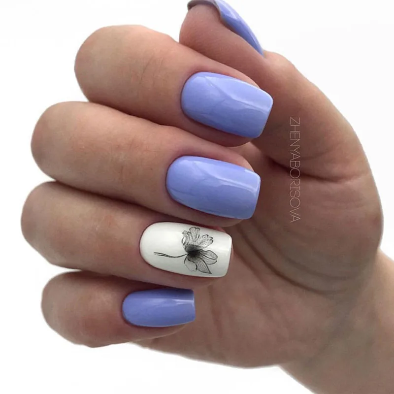 Harunouta 1 Sheet Embossed Nails Sticker 3D Flower Leaves Slider Water Transfer Nail Decals for Nail Art DIY Transfer Sticker nail stickers,nail art tools,nail art decoration,nail decals,flower stickers,uv dtf transfer stickers