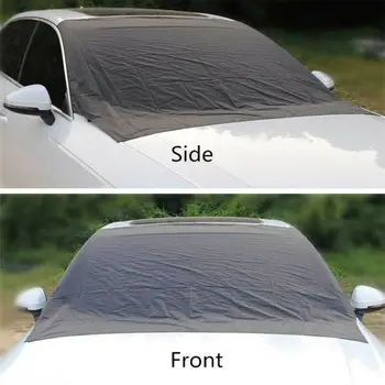 

Windshield Snow cover Sunshade Front Window Cover Universal Snow Black Car Newest Useful