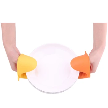 

GUIBOBO Anti-scald Glove Silicone For Microwave Oven Dish Take-out Clip Insulation NO02053837