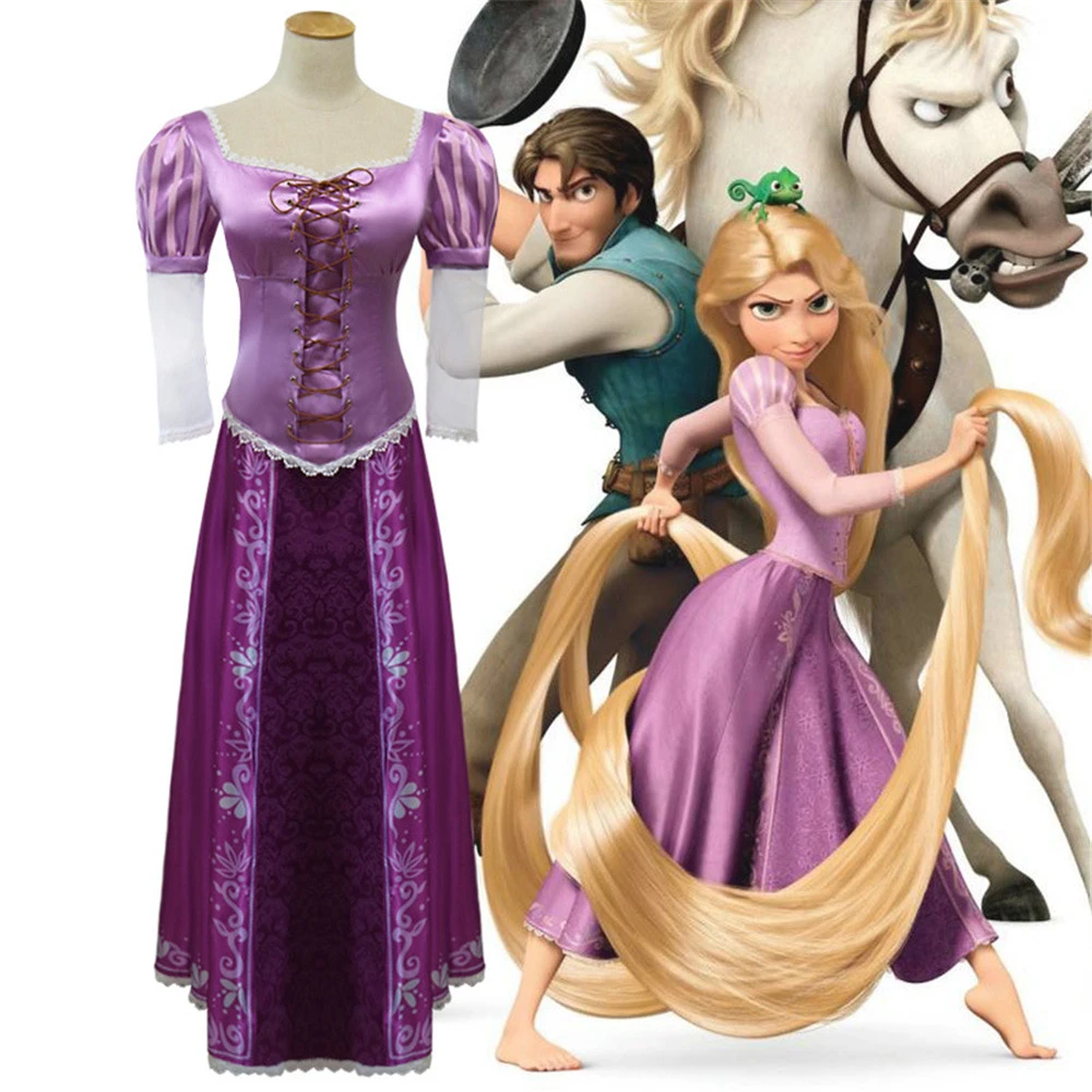 tangled fancy dress
