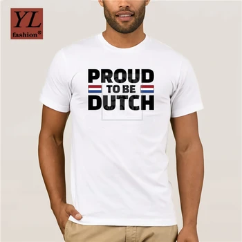 

Cute Proud To Be Dutch Holland Kingsday Netherlands Tshirt For Men Famous Original Streetwear Men