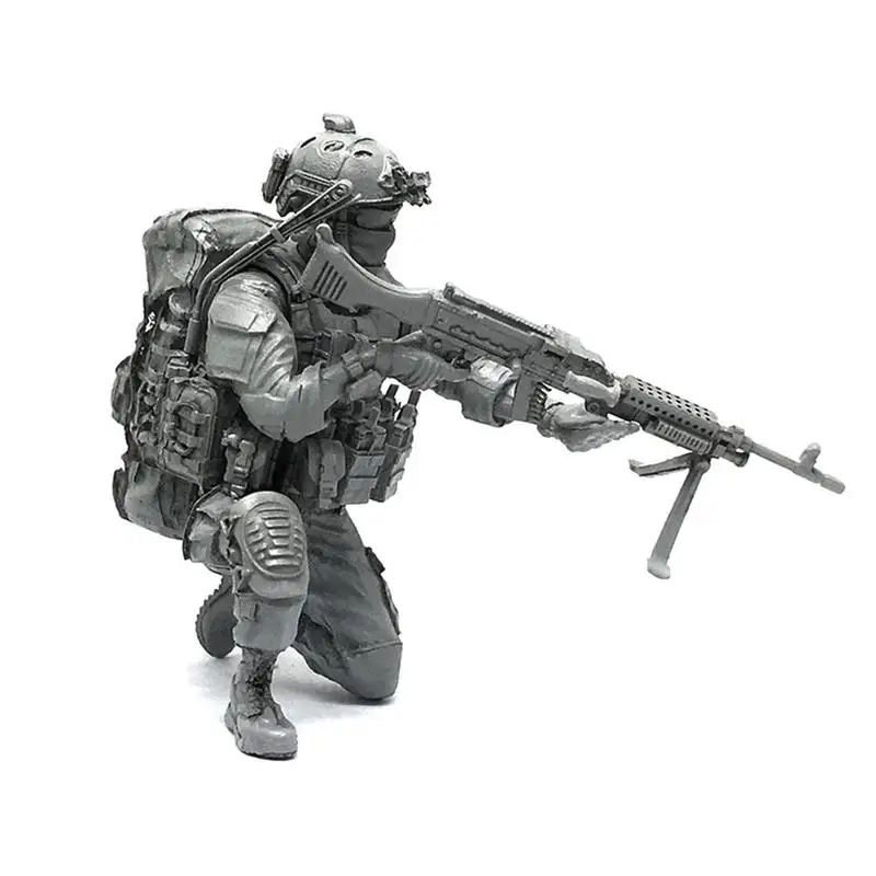 YUFAN 1/35 современный американский спецназ D полимерный солдат 5 см статическая