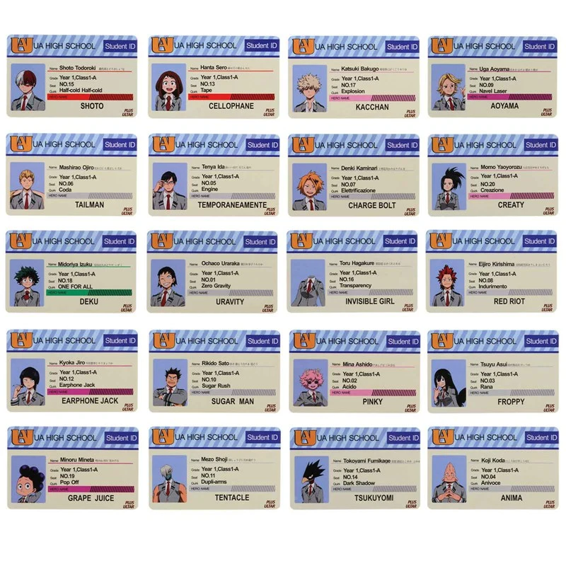 Prop Id Cards