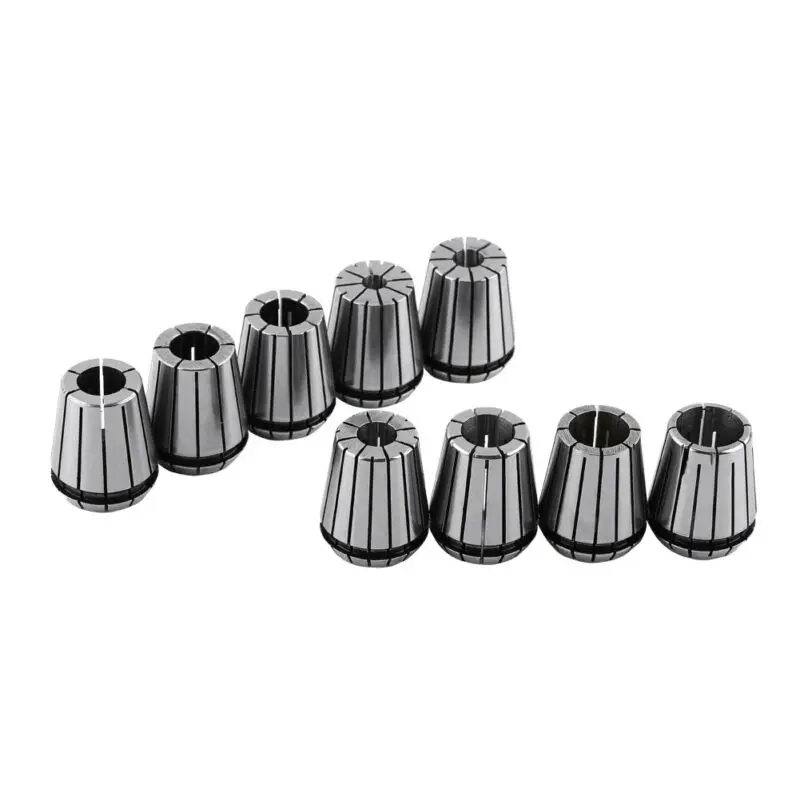 

9pcs/Set 2-20mm ER32 Spring Collet CNC Engraving Machine And Milling Lathe Tool