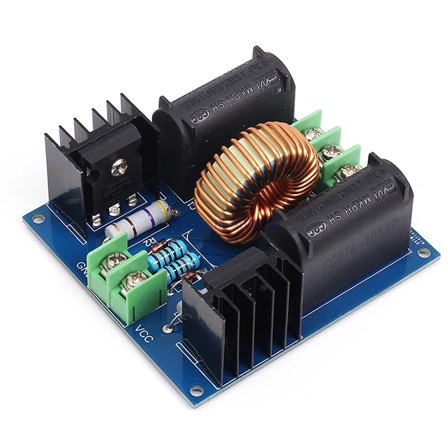 

A7-- ZVS DC 12-30V 30-50KHz Induction Heating Driver Board High Voltage Generator Circuit PCB Induction Heating Board Module