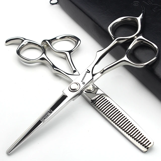 6 Inch Thinning Hair Salon Hair Scissors Set Tooth Clipper Flat Shear  Professional Hair Clipper Combination - AliExpress
