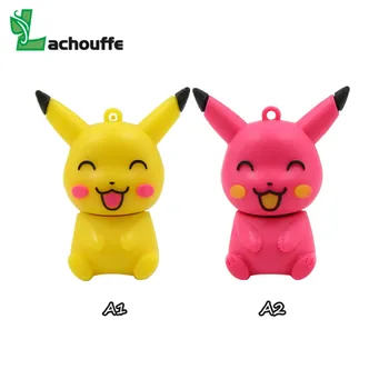 

Cute Pikachu USB Flash Drive Cartoon Memory Stick 32GB Pendrive USB Stick Pen Drive 16GB 8GB Flash Card