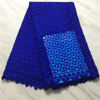 

2019 Latest Guipure Lace Cord Lace Embroiderey French African Cord Lace Fabric High Quality Nigeria Lace Fabric For Wedding F16L