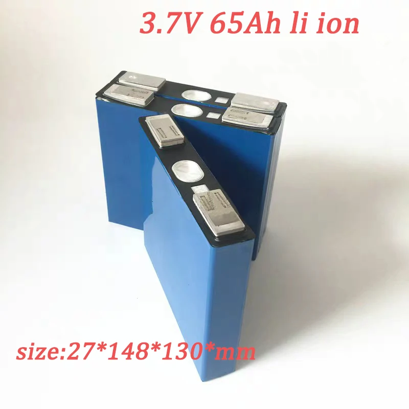 3.7V 65Ah Lithium ion battery 3.7V li ion battery for DIY 12V24V 36V 48V 60V battery pack scooter solar energy storage golf cart