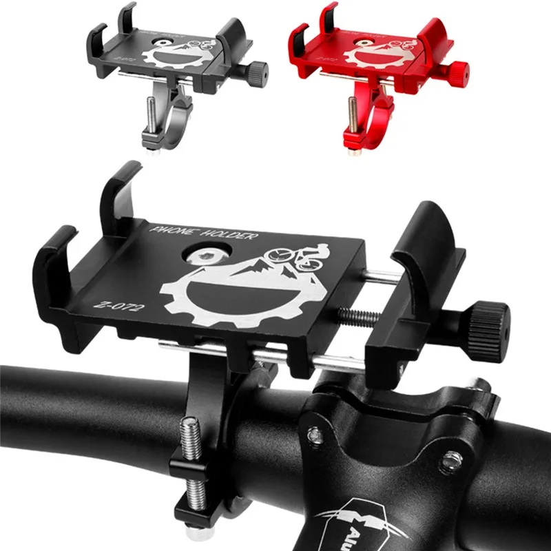 Bicycle Phone Holder Universal Bike Motorcycle Handlebar Clip Stand Cell Phone Holder GPS Mount Bracket for All Smartphones mobile holder for hand