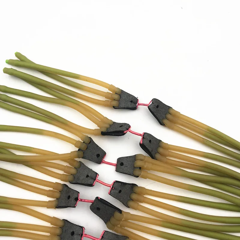 

50pcs/lot Outdoor Elastic Bungee Rubber Band for Fishing Shooting 2050 Combine 1842 Powerful Slingshot Catapult Replacement