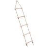 Playground Climbing Wooden Rope Ladder for Kids Indoor/Outdoor - 5.7 Feet Length, 30KG Load Bearing 5