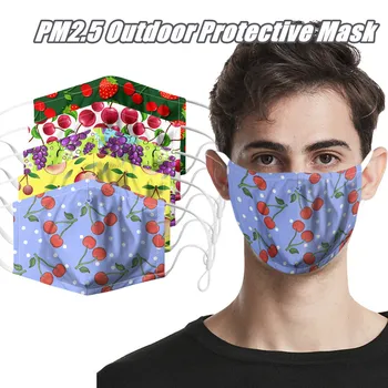 

2PC Cotton Mask With 2 Filter Face Mask 2020top Masks Scarf Breathable Mask Dust-proof Anti-ultraviolet Lycra Masks Masque