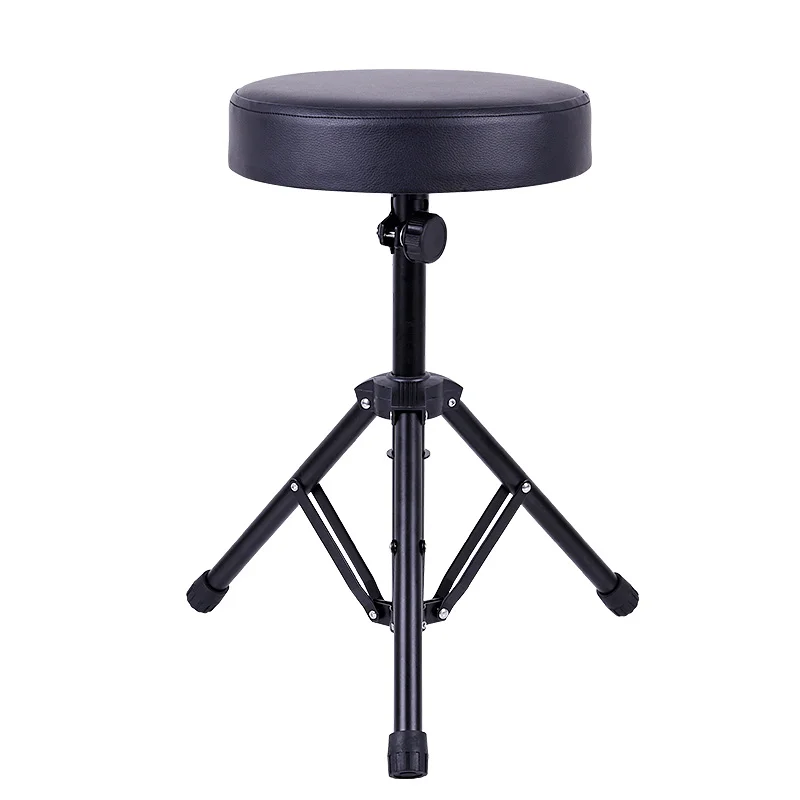 H1 High Quality Piano Stool Round Chair For Electronic Drum Metal Keyboard Steel Lifting Height Adjustable |