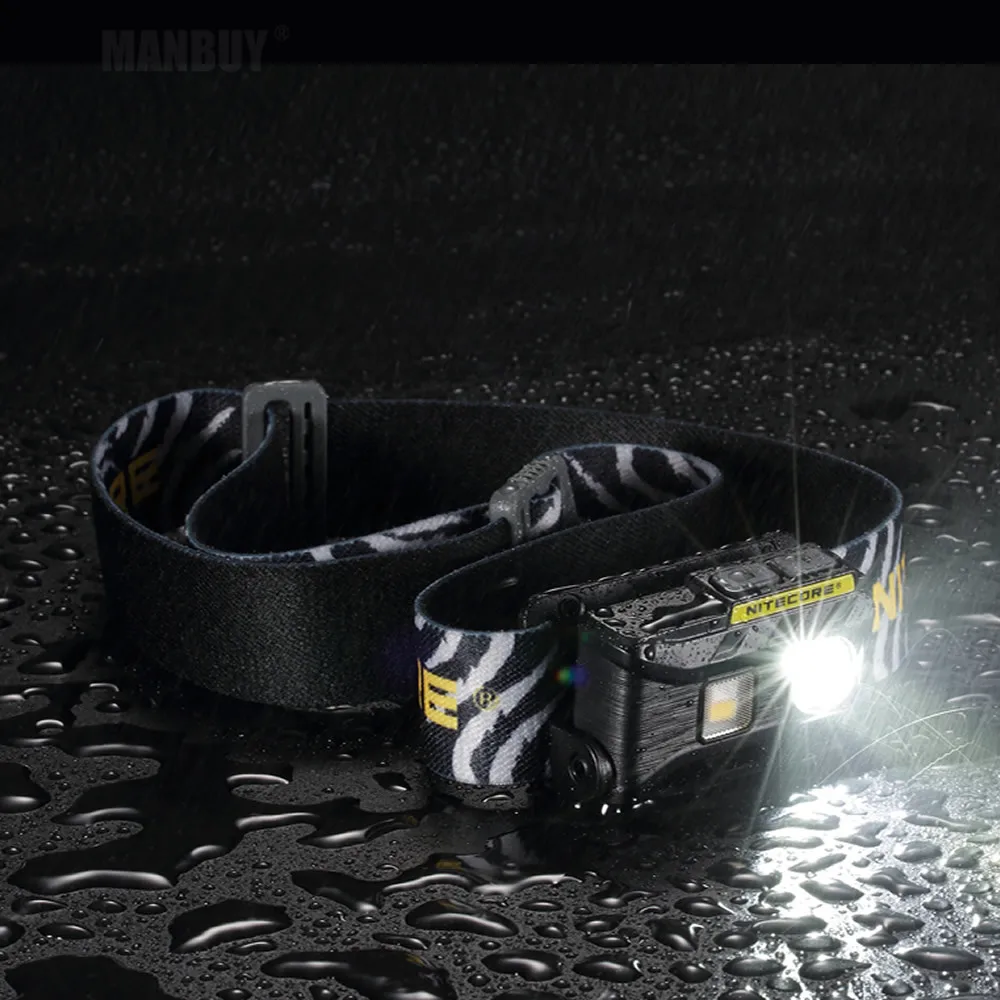 Налобный фонарь Nitecore NU25 перезаряжаемый 360LMs 3 светодиода выходной светильник