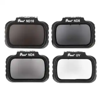 

Fikaz UV ND4 ND8 ND16 Lens Filter Kit Waterproof Ultra Thin Lens Filter Kit Fit for DJI Mavic Mini