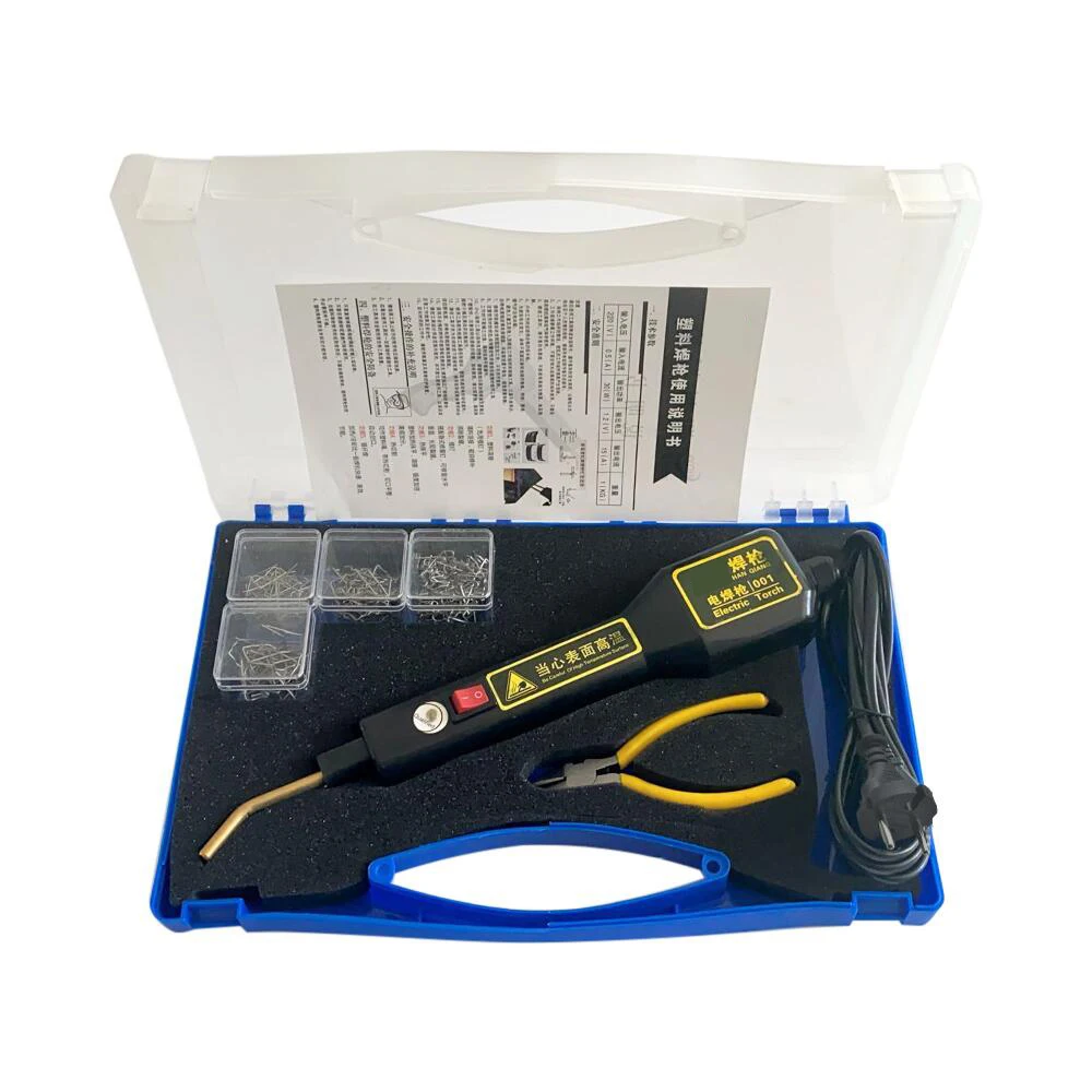 

Automobile bumper repair machine plastic universal repair artifact welding torch hot melt welding nail repair nail welding wire