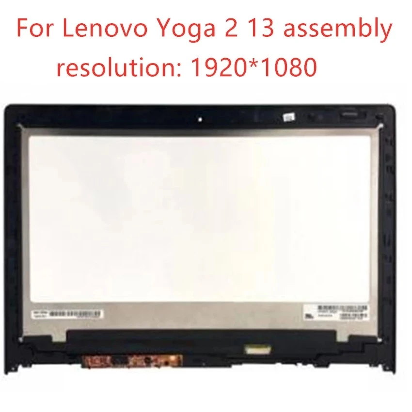 Сменный ЖК-монитор 13 3 дюйма с рамкой для Lenovo Yoga 2 сенсорный ЖК-экран B133HAN02.0 LP133WF2 SPA1