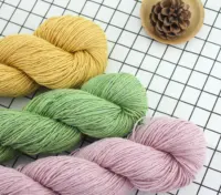 100g Hank 100% Tibetan Yak Hand knitting Crochet Yarn Worsted Yarn Soft Colored DIY Medium Thick Hand-knitted Sweater Scarf 1