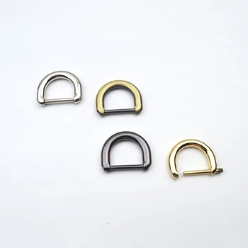 

1pcs Metal 20mm Detachable Open unscrew D Ring Buckle Fashion Buckle for Leather Craft Bag Strap Belt Handle Shoulder Webbing