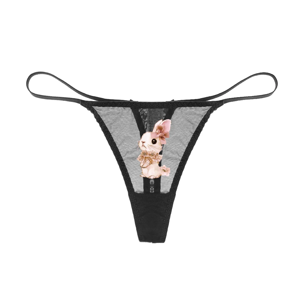 Tangas Navideñas De Conejo De Dibujos Animados Para Mujer, Lencería De  Cintura Baja, Bragas Sexys De Secado Rápido Sin Costuras, Ropa Interior  Cómoda De Año Nuevo - Bragas - AliExpress