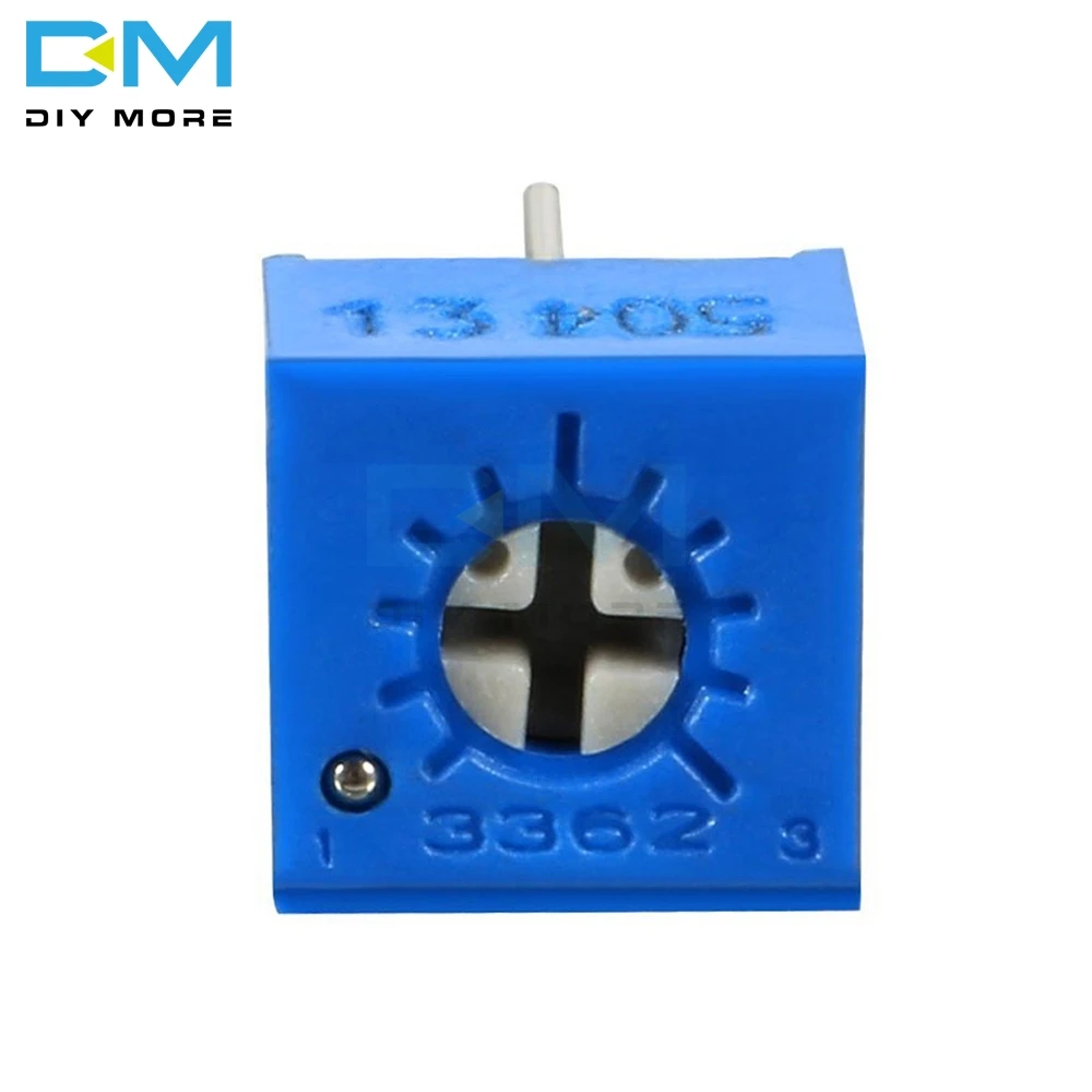 3362P Trimmer Potentiometer Variable Resistor 100R-1M Ohm Cermet Trimpot 5PCS