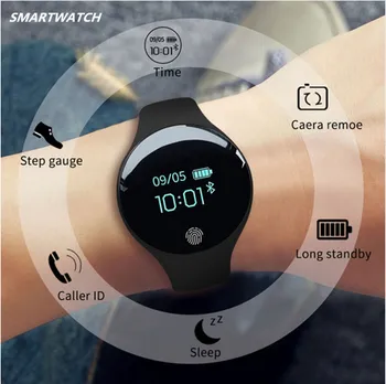 

Smartwatches H8 Bluetooth Digital Smartband Fitness Bracelet Pedometer Sports Wristwatch Men Smart Watch Women for Ios Android