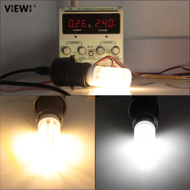 Ampoule Светодиодная лампа E27 E14 B22 GU10 низковольтный Ac Dc 12 24 36 48 в вольт 7 Вт супер