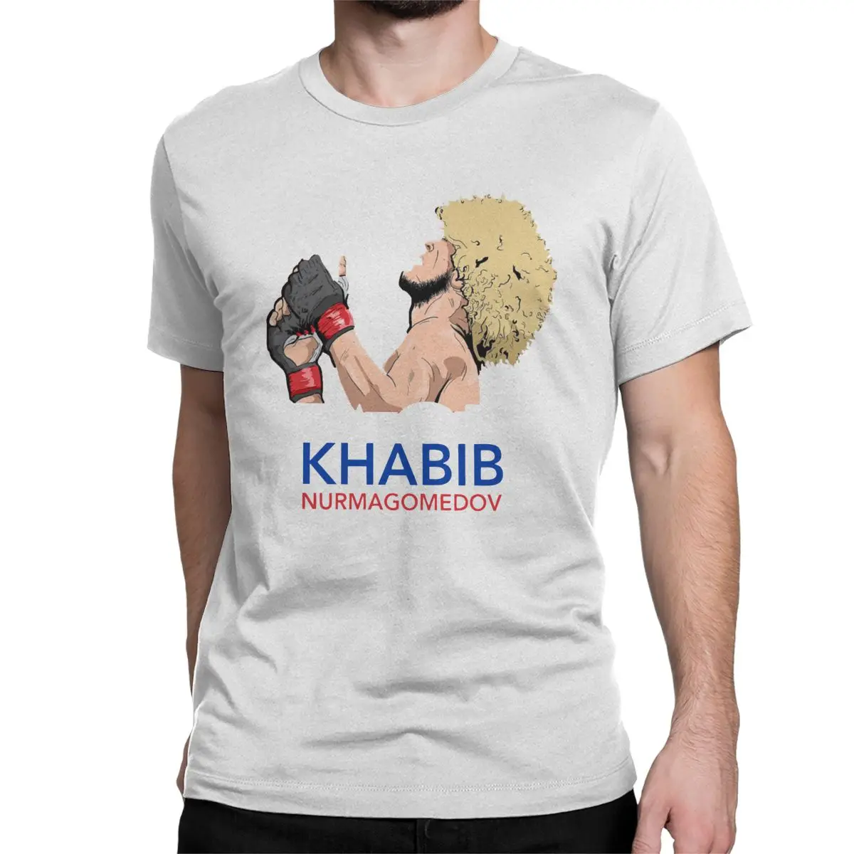 Khabib Nurmagomedov The Eagle Мужская футболка боксерские новые футболки с коротким рукавом