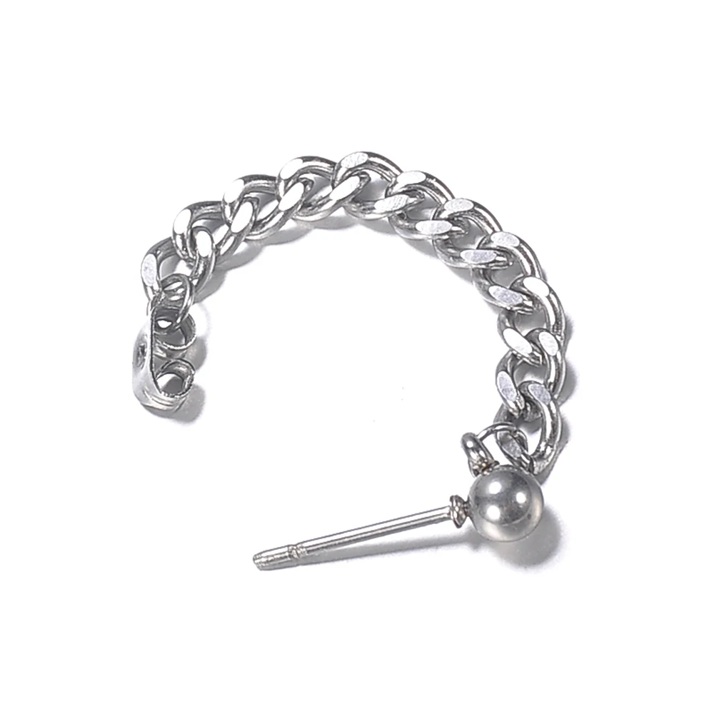 Pendientes Mujer Fashion Jewelry Geometric Long Tassel Drop Earrings Women Brincos Kpop Earrings Men - Окраска металла: EC560