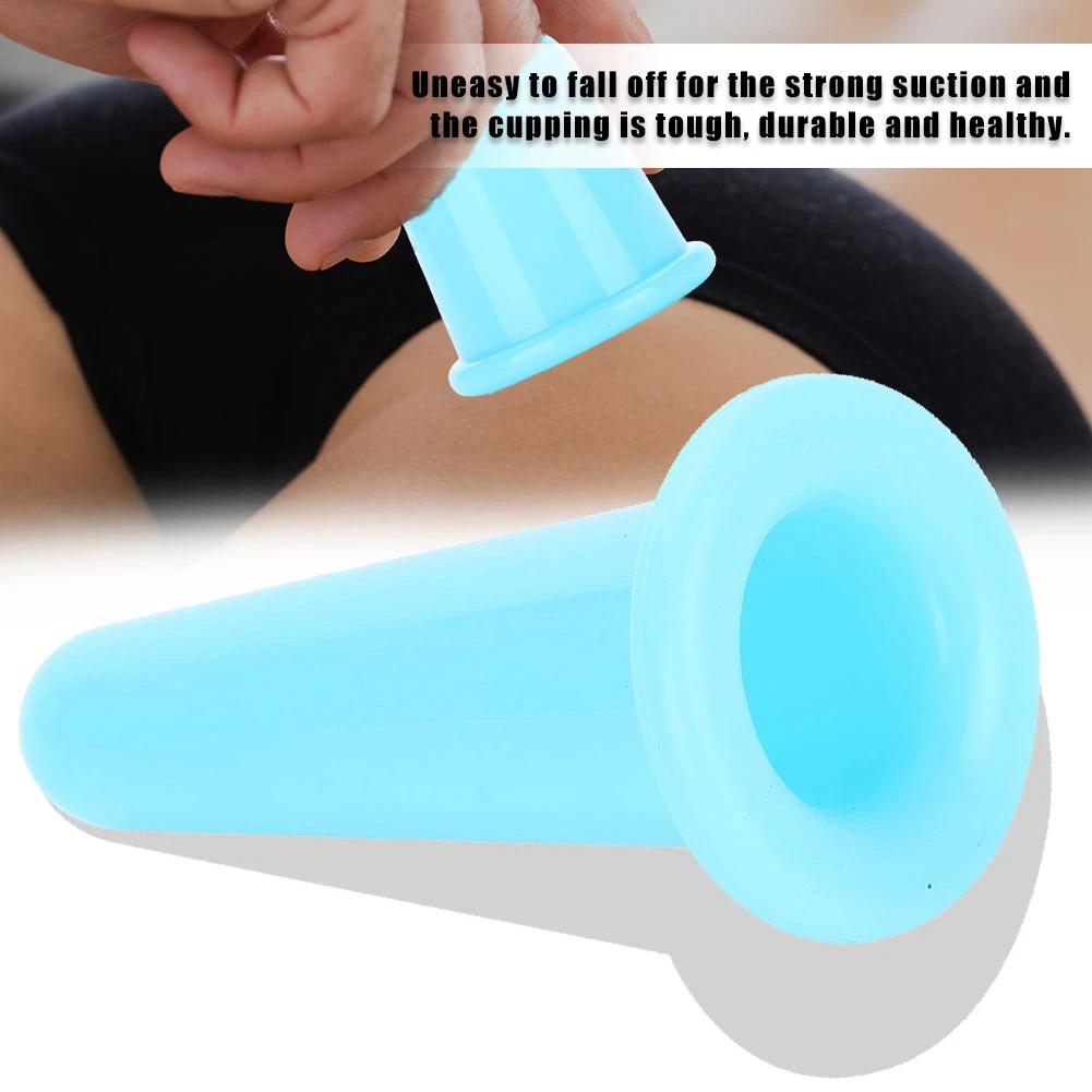 Silicone Health Care Cupping Product Anti Cellulite Body Massage Helper Chinese Health Care Vacuum Suction Cups Body Massager