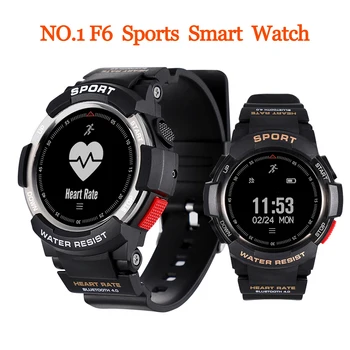 

Ottwn NO.1 F6 Smart watch IP68 Waterproof Bluetooth 4.0 Sleep Heart Rate Monitoring Pedometer Sport Smart watch For Android IOS