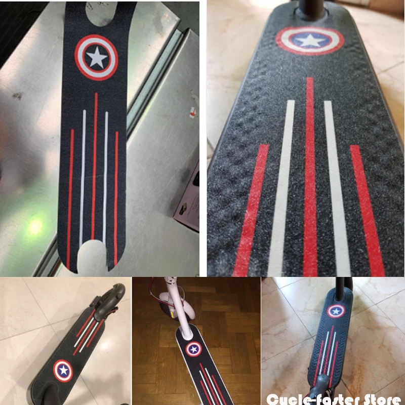 Electric Scooters Anti-Slip Rough Sticker Pedals Footboard Sandpaper for Xiaomi Mijia M365 Electric Skateboard Replaceable Parts electric scooter accessories,skateboard accessories,skateboard sandpaper,skateboard grip tape