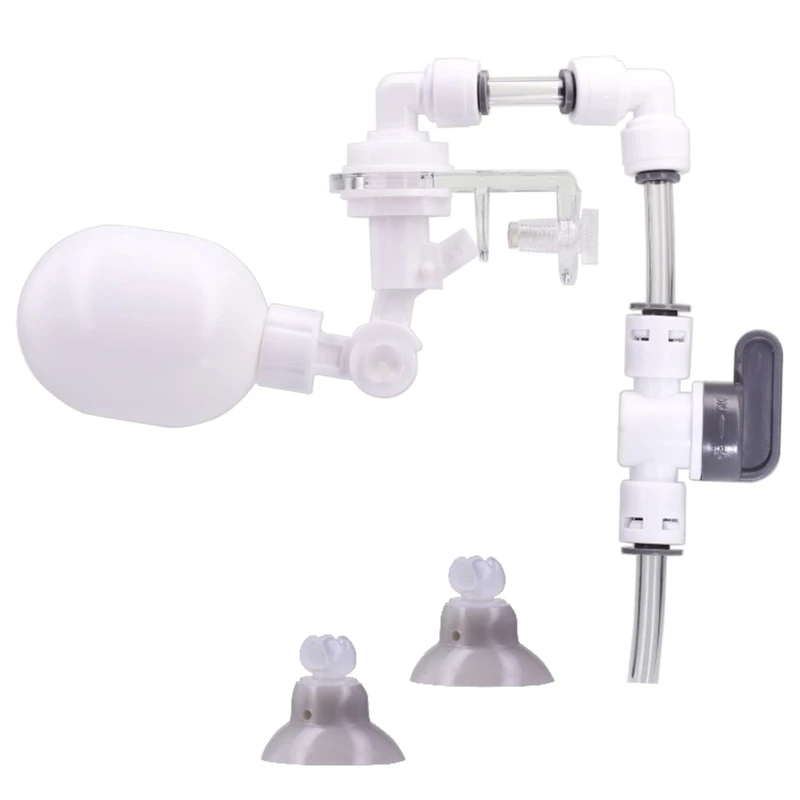 Auto Water Filler Controller Auto-top-off System Water Level Controller Justerbar Floatventil Montering Til Akvarie Kaeledyrsforsyninger 1pc Hvid