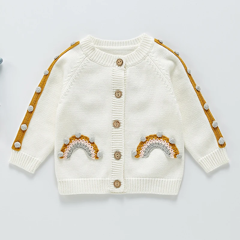 Infant Baby Girl Knitting Cardigan Coat 