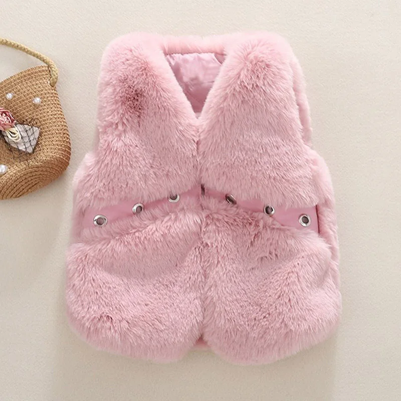 Keelorn/ г.; куртка для маленьких девочек; пальто с мехом; пальто с капюшоном и рисунком кота для малышей; зимняя детская куртка; Верхняя одежда для малышей на весну-осень - Цвет: AH128 Pink