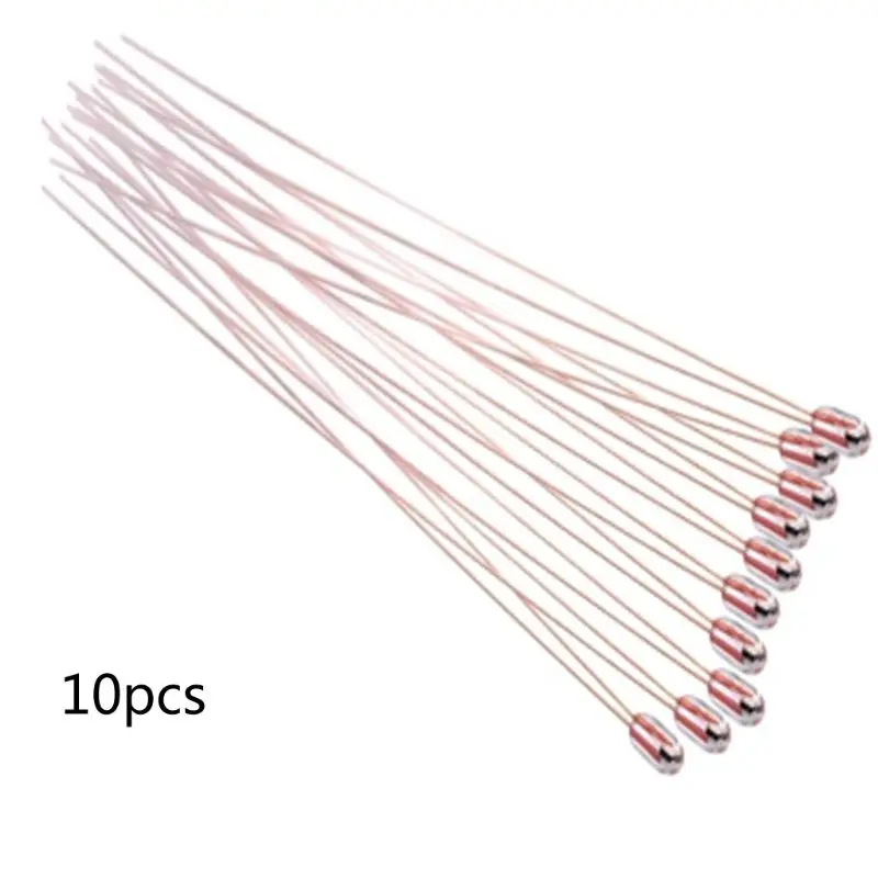 

10pcs/lot 3D Printer NTC Thermistor 100 K Accuracy 1% B Value 3950 1.8MM Temperature Sensor 3D Printer Parts
