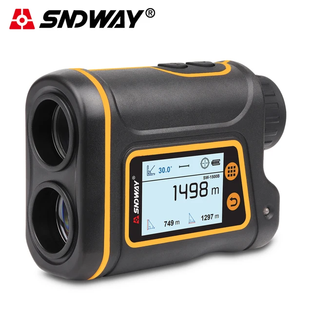 US $68.99 Telescope Laser Rangefinder 1500m 1000m 800m Touch LCD Laser Distance Meter Golf Hunting Range Find