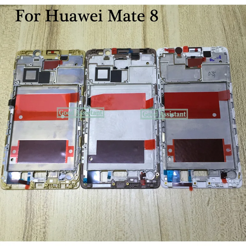 Черный/белый/золото/мокко золото 6,0 дюймов для huawei mate 8 mate 8 MT8 Передняя Корпус Шасси пластина ЖК-рамка дисплея рамка лицевой панели