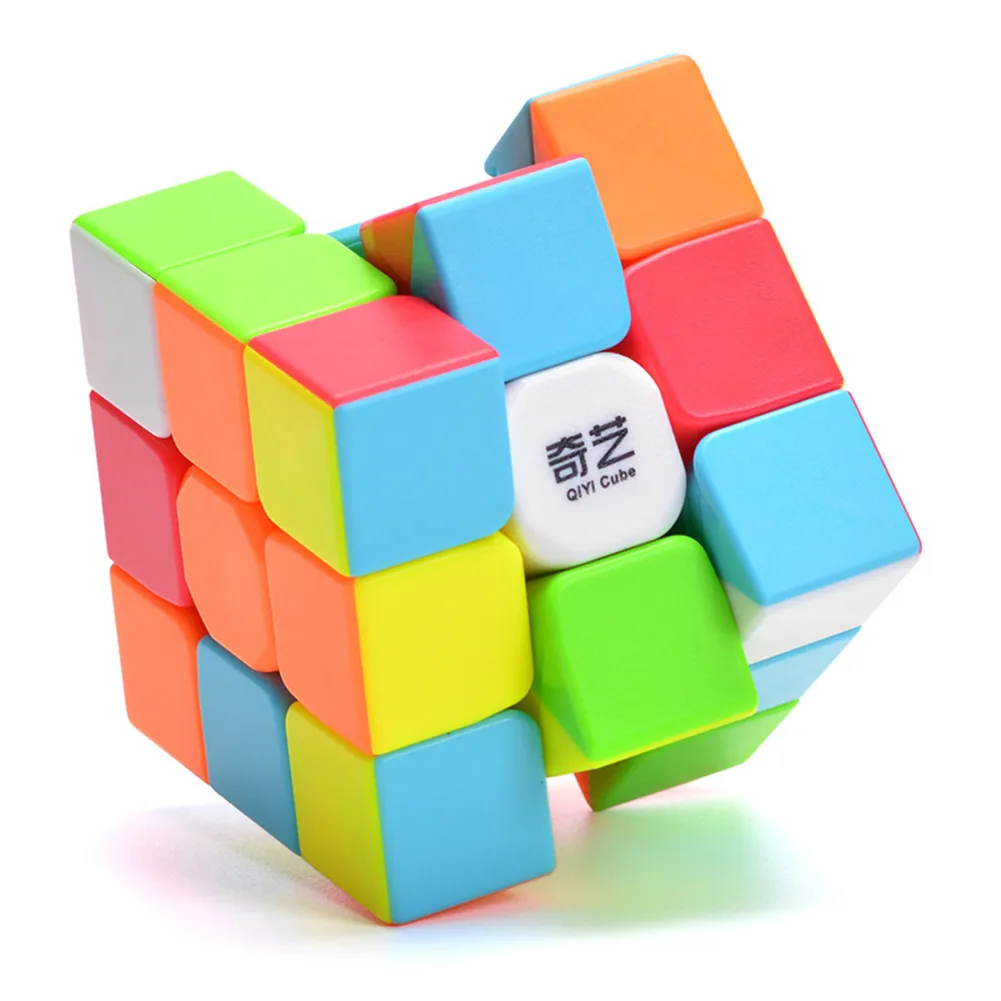 Qiyi 3x3x3 куб воин W 3x3x3 магический куб qiyi 3x3x3 скоростной куб 3x3 куб-головоломка qiyi 3x3x3 cubo magic 3x3x3 головоломки волшебный куб