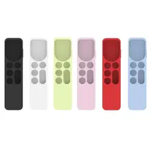 Aliexpress - 2021 Anti-Lost Protective Case for Apple 4K HD TV Siri Remote Anti-Slip Durable Silicon Shockproof Cover for AirTag Applicable