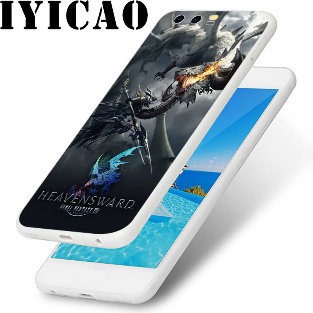 Final Fantasy жесткий чехол для Huawei Honor 6a 6C 7A 7C 7X8 8X9 10 20 9X Lite Pro Honor Play Примечание 10 вид 20