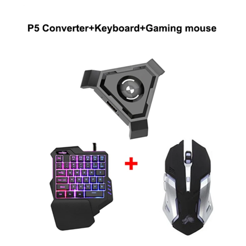 

PUBG Mobile Gamepad Controller Gaming Keyboard Mouse Converter For Android Phone to PC Bluetooth Adapter Plug and Play
