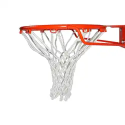 Баскетбольная оправа чистая сверхмощная баскетбольная форма-устойчивая нейлоновая баскетбольная сетка прочная подходит для стандартных