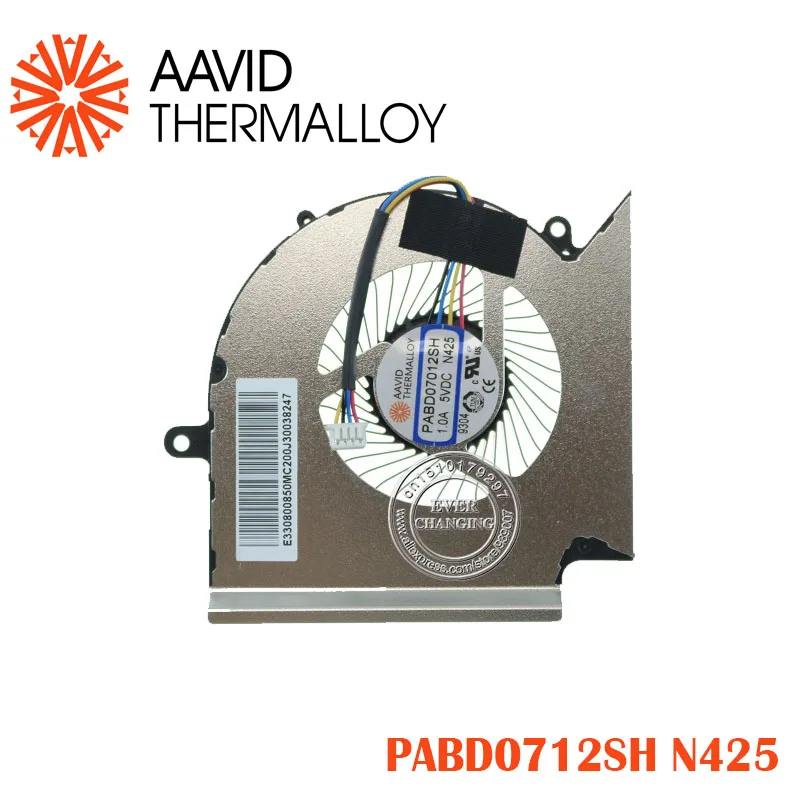 Вентилятор охлаждения AAVID THERMALLOY PABD07012SH 0.55A 5VDC N425 4PIN E330800850MC200J30032721