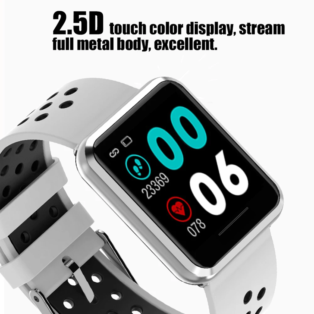 DK08 smart bracelet measurement of pressure pulse Smart Watch men activity tracker IP67 Waterproof smart band health wristband