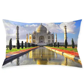 

Taj Mahal Fashionable pillowcase and rectangular decorative pillowcase 20 "x30"