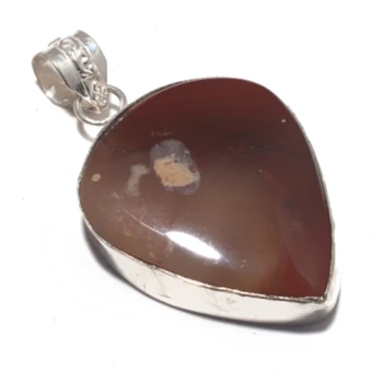 

Bloodstone Silver Overlay over Copper , 62 mm, P7140