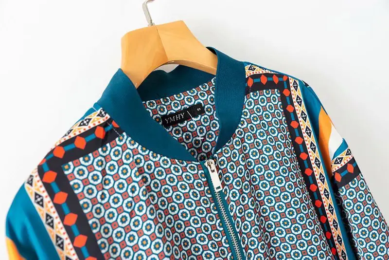 

Cxd-1398 Printed Jacket Female Spring New Style Baseball Uniform
